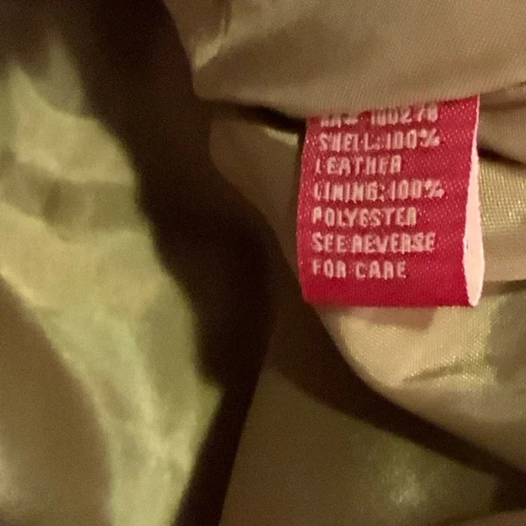 Vintage Jennyfer J Jacket Brown Leather Button Blazer Coat Size M #W4 - Picture 7 of 9